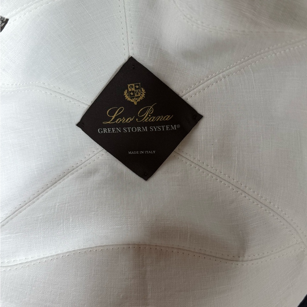 Loro Piana Baseball Cap Storm System Navy Size-S New - Picture 5 of 14